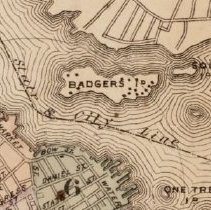 1876 Beers map